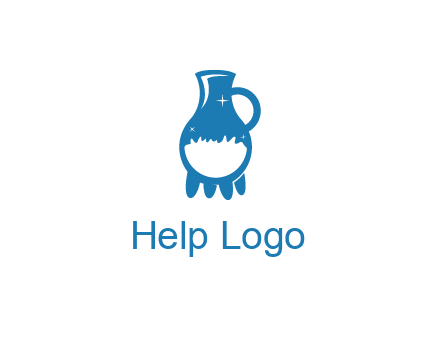 jug half-filled with a beverage icon