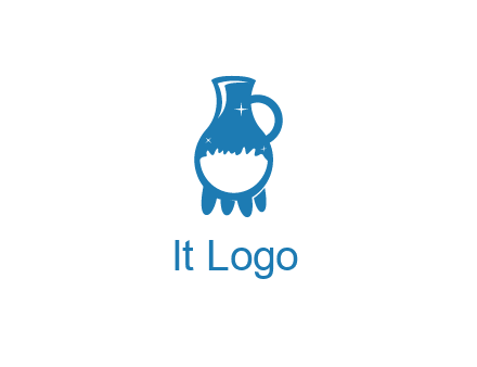 jug half-filled with a beverage icon
