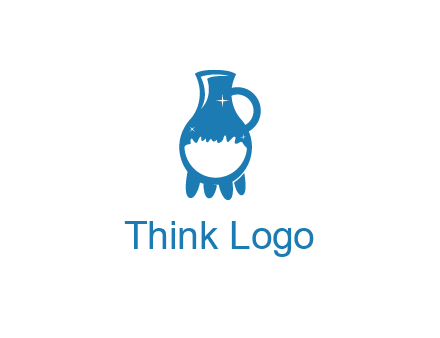 jug half-filled with a beverage icon