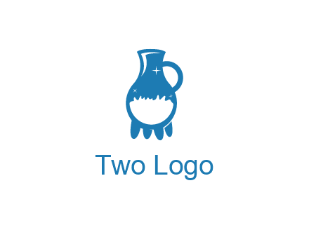 jug half-filled with a beverage icon
