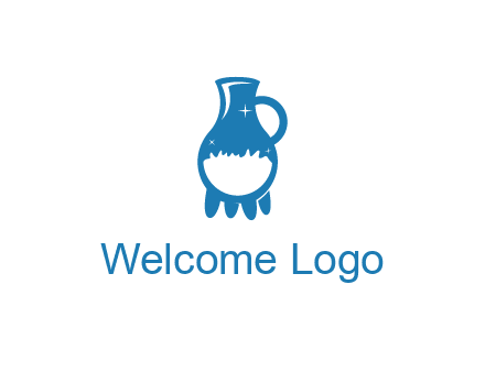 jug half-filled with a beverage icon