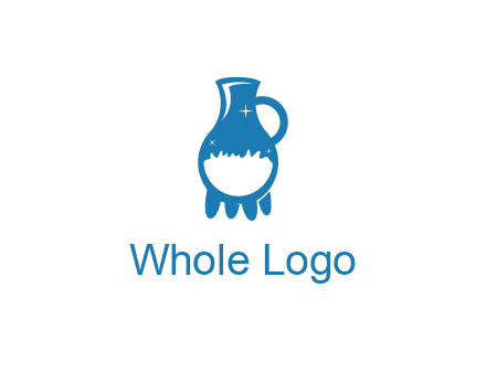 jug half-filled with a beverage icon