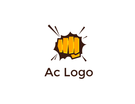 fist bump logo