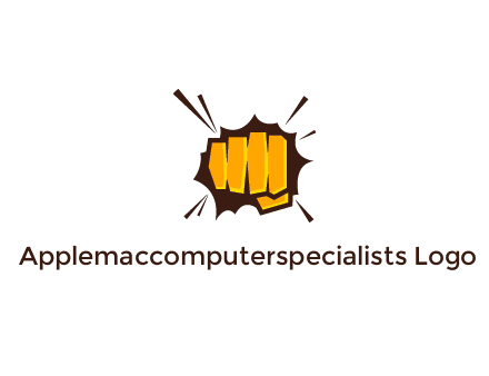 fist bump logo