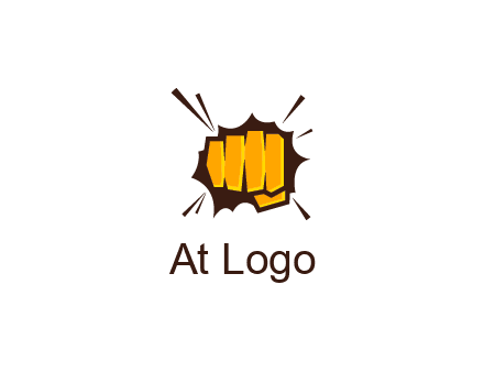 fist bump logo