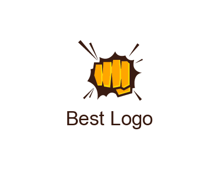 fist bump logo