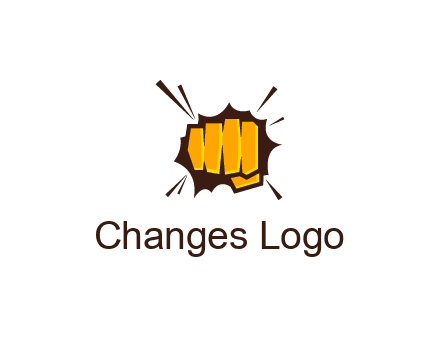 fist bump logo
