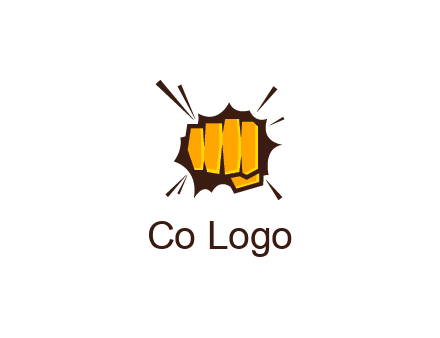 fist bump logo