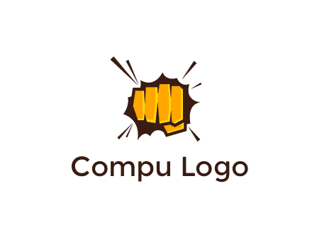 fist bump logo