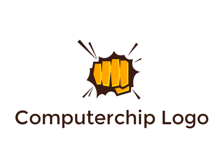 fist bump logo