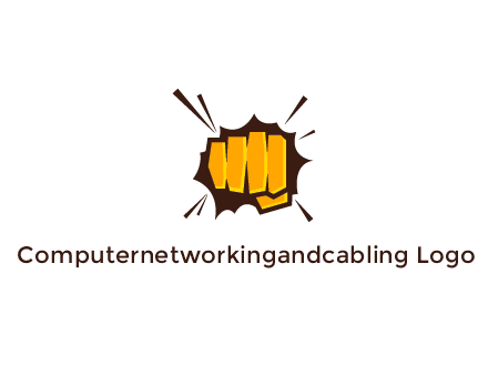 fist bump logo
