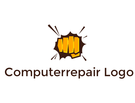 fist bump logo