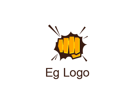 fist bump logo