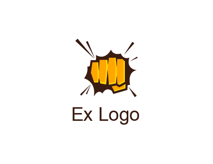 fist bump logo