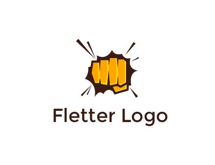 fist bump logo