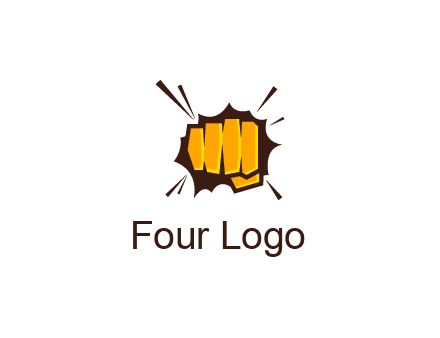 fist bump logo