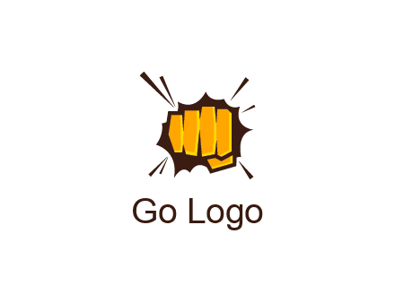 fist bump logo