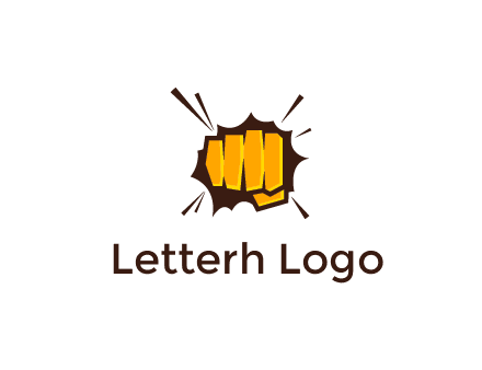 fist bump logo