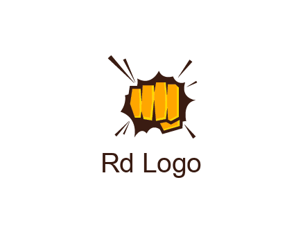fist bump logo