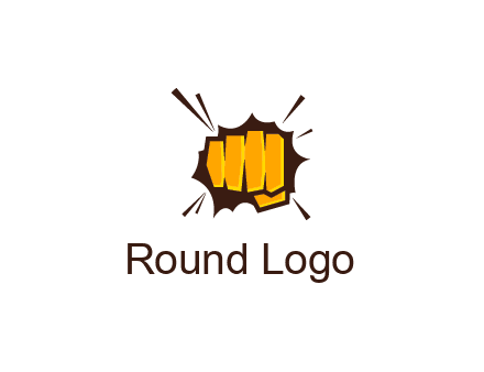 fist bump logo