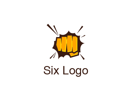 fist bump logo