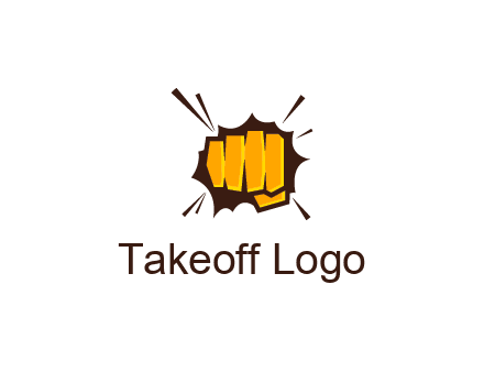 fist bump logo