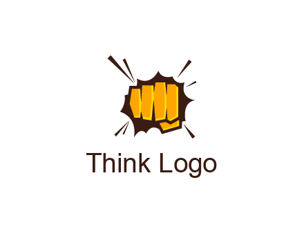 fist bump logo