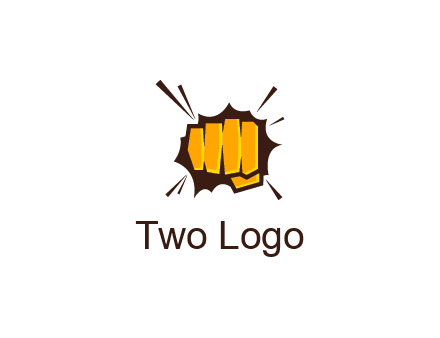 fist bump logo