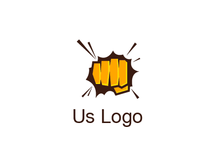 fist bump logo