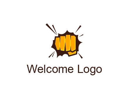 fist bump logo