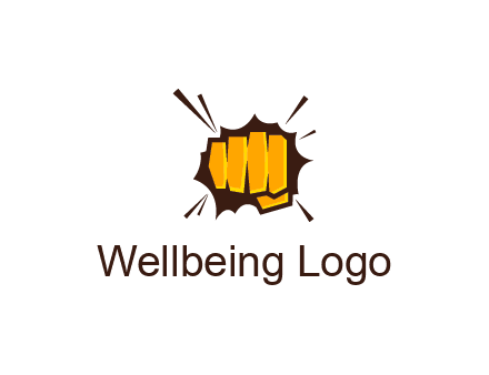 fist bump logo