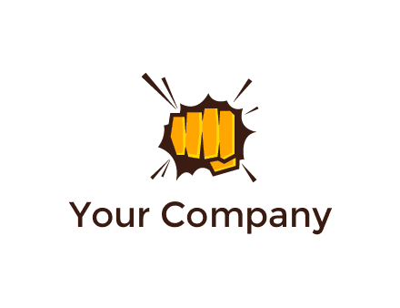 fist bump logo