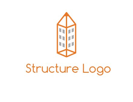 building incorporated with pencil logo
