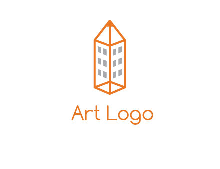 building incorporated with pencil logo
