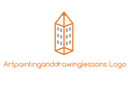 building incorporated with pencil logo
