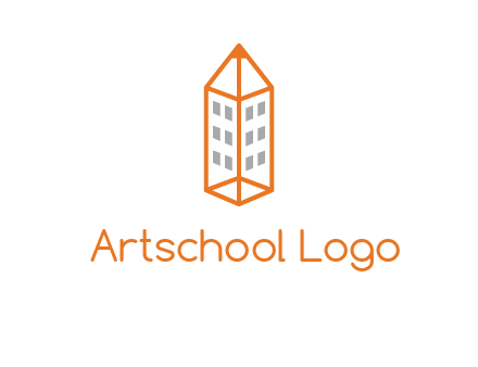 building incorporated with pencil logo