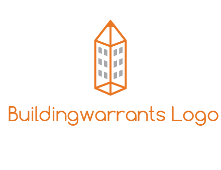 building incorporated with pencil logo