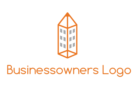 building incorporated with pencil logo