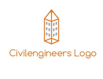 building incorporated with pencil logo