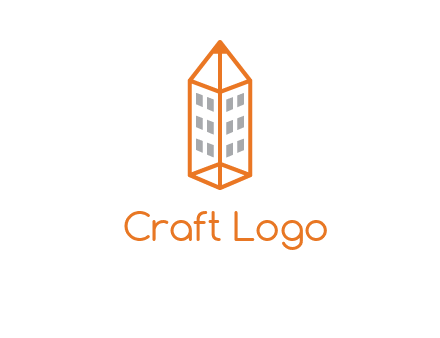building incorporated with pencil logo