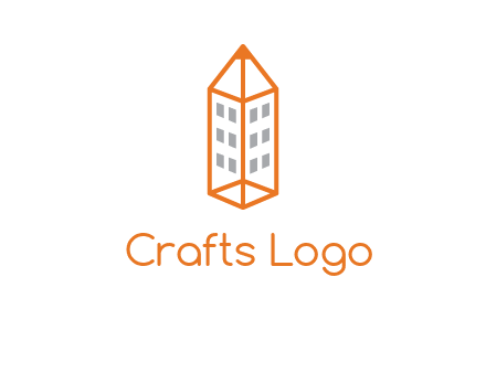 building incorporated with pencil logo