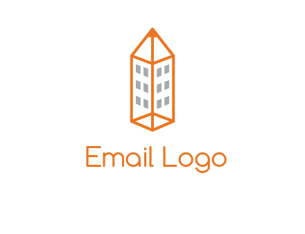 building incorporated with pencil logo