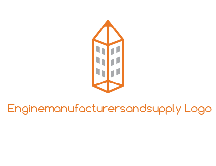building incorporated with pencil logo