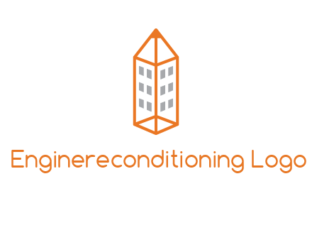 building incorporated with pencil logo