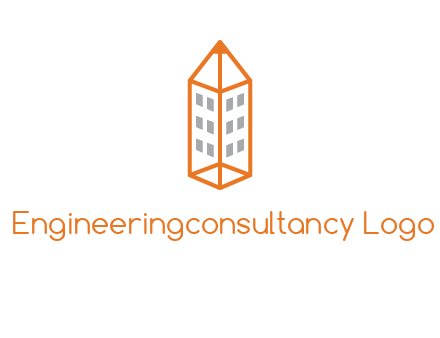 building incorporated with pencil logo