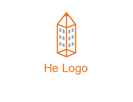 building incorporated with pencil logo
