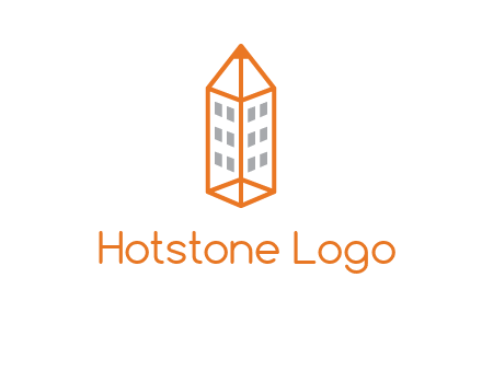building incorporated with pencil logo