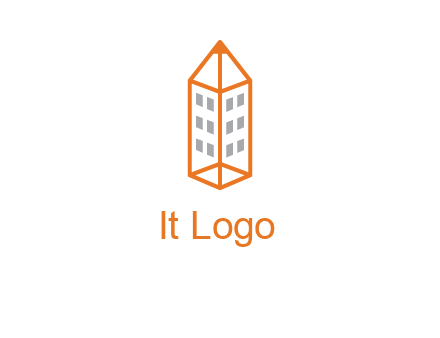 building incorporated with pencil logo