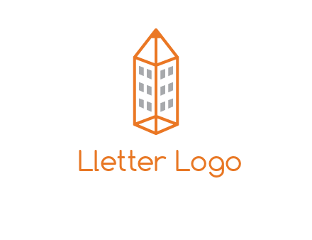 building incorporated with pencil logo