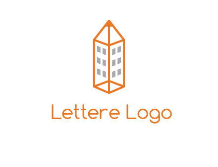 building incorporated with pencil logo